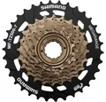 Produktbild: Shimano Zahnkranz MF-TZ500 7-fach schraubkranz zahnkränze schwarz