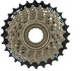 Produktbild: Shimano TZ500 Schraub-Zahnkranz 7-fach 14-28 Z braun - zuverlässige Schaltper...