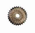 Produktbild: Fahrrad Freilaufzahnkranz Schraubkranz Shimano 7-fach 14 - 28 Zähne braun