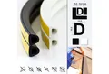Produktbild: DQ-PP Türdichtband DQ-PP Fensterdichtung, 15 Meter, Profil D,E,I,P,V, selbstklebend, E-Profil, D-Profil, I- Profil, P-Profil, V-Profil
