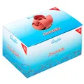 Produktbild: Läufer 51241 Rondella Gummibänder 200 x 17 mm, Durchmesser 125 mm, 17 mm breite Gummiringe, 1 kg Schachtel, rot