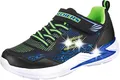 Produktbild: Skechers Jungen Erupters Iii Derlo Sneaker, Black Mesh Synthetic Blue Lime Trim, 29 EU