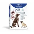 Produktbild: Redisan Spot-on gegen Zecken+Flöhe f.Hunde 2-20 kg 5X2.5 ml