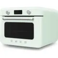 Produktbild: Smeg COF01PGEU Backofen de Dampf Klein Grün, Edelstahl Knöpfe, Drehteller - Grün