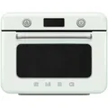 Produktbild: Smeg Minibackofen 50 ́s Style, Pastellgrün, Metall, 50x40x51 cm, Timer, akustisches Signal Ein-/Aus, Display, elektronischer Innenbeleuchtung, elektronische Temperaturregelung, Wassertank abnehmbar, Küchengeräte, Sonstige Küchengeräte
