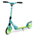 Produktbild: Hurtle Roller Kinder 10 Jahre, Cityroller – Klappbar & Höhenverstellbar 84–98 cm, Scooter Kinder & Erwachsene mit Ständer, inkl. Tragegurt, bis 100 kg