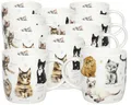 Produktbild: 10er SET KÖNITZ 1172752866 Becher Natures Diversity - KATZEN 400 ml aus Bone ...