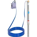 Produktbild: Brunnenpumpe Garten Tiefbrunnenpumpe Unterwasserpumpe sandverträglich 3,6 m³/h