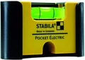 Produktbild: Stabila 18115 Wasserwaage Pocket Electric mit Gürtelclip