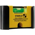 Produktbild: Stabila Mini-Wasserwaage Pocket Electric mit Gürtel-Clip, 7 cm, starker