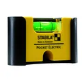 Produktbild: STABILA Pocket Electric Wasserwaage inkl. Gürtel-Clip