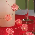 Produktbild: LED Lichterkette Rosen, 20 rote LED, innen, batteriebetrieben (3AA nicht inkl.)