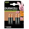 Produktbild: Duracell Akku Rechargeable, 1,2 V, 750 mAh, AAA, NiMH, 4 Stück