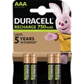 Produktbild: Duracell  Micro (AAA)-Akku NiMH 750 1.2 V 4 St.