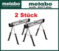 Produktbild: Metabo Arbeitsbock Set MAB 82 | 615-820 mm - Tragkraft 590 kg | VE=2 Stück