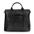 Produktbild: FARMHOOD Memphis Damen/Herren Leder Handtasche | Henkeltasche mit Laptopfach und abnehm-& längenverstellbarem Riemen | 37 cm große Tragetasche mit Hauptfach, Steckfächer & Reißverschluss