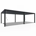 Produktbild: Weide Deluxe Plus Aluminium Pavillon 4 x 8 M Anthrazit Pergola Freistehend