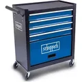 Produktbild: Scheppach Werkstattwagen TW1300 | bis max. 120 kg belastbar | 695 x 335 x 755 mm | 4 Schubladen & 1 Werkzeugfach, 4 leichtgängige Räder