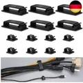 Produktbild: 60 Stk Kabelclips Selbstklebende, Kabelhalter Kabelklemmen, Draht Kabel Halter,