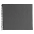 Produktbild: goldbuch Spiralalbum Bella Vista ohne Fenster 35x30 40 schwarze Seiten grau