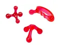 Produktbild: Massager | Knobber | Massage | Triggerpunkt | Spar-Set | Farbe: rot