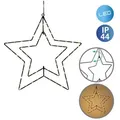 Produktbild: Näve LED-Outdoor-Weihnachtsleuchte Stern D: 40 cm