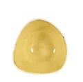 Produktbild: Churchill STONECAST Triangle Bowl Mustard Seed Yellow Schüssel Porzellan 26 cl