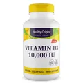 Produktbild: Healthy Origins, Vitamin D3,  10.000 IU, Weichkapseln