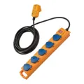 Produktbild: Super-Solid SL 554 DE FI IP54 Steckdosenverteiler 5-fach 5m H07RN-F 3G1,5