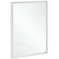 Produktbild: Villeroy und Boch Subway 3.0 Spiegel A4636000 Aluminiumrahmen, 60 x 75 x 4,75 cm, weiß matt