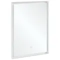 Produktbild: Villeroy & Boch Subway 3.0 Spiegel mit LED-Beleuchtung, Rechteck, 600x750x47,5mm, A4636000, Farbe: White Matt