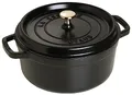 Produktbild: STAUB La Cocotte 26cm rund, Gusseisen - schwarz
