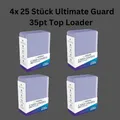 Produktbild: Ultimate Guard - Toploader - 35 pt - 4 x 25 Stück - Neu & OVP