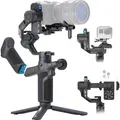 Produktbild: Feiyu SCORP-Mini3 Pro 3-Axis Handheld Gimbal for Camera (Actionkamera, Smartphone, Spiegelreflexkamera, Systemkamera, 2 kg) (Scorpmini3 Pro)
