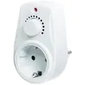 Produktbild: LogiLink Steckdose PA0151, Steckdosenadapter mit Dimmer weiß weiß