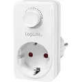 Produktbild: LogiLink Steckdosenadapter mit Dimmer in Weiß