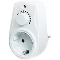 Produktbild: LogiLink PA0151, Dimmer, Montierbar, Drehregler, Weiß, Eurostecker, Eurostecker - Weiß