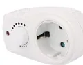 Produktbild: Plug socket strip: supply; 16A; white; 230VAC; Sockets: 1 - PA0151 | EU Stock