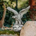 Produktbild: Adlerfigur aus Steinguss, Steinadler, H. 32 cm, B. 35 cm, 4 kg, frostsicher