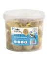 Produktbild: Dehner Natura Premium Meisenknödel mit Netz, ganzjähriges Wildvogelfutter proteinreich / energiereich, hochwertiges Vogelfutter für Wildvögel, 30 Stück je 90 g (2.7 kg)