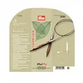 Produktbild: KnitPro Prym  Nadelspitzen Rundstricknadel-Set Natural 223800