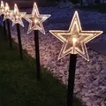 Produktbild: FHS LED-Leuchtstäbe Stern 5er-Set warmweiß