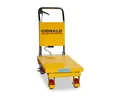 Produktbild: OSWALD Transportgeräte Gabelhubwagen Fahrbarer Hubtisch 150 bis 1.500 kg, 700 bis 1.000 mm Hubhöhe