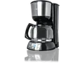 Produktbild: KOENIC KCM 101024 Kaffeemaschine mit Zeitschaltuhr (Timer) Edelstahl/Schwarz