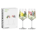 Produktbild: RITZENHOFF 2931019 Aperitifglas 500 ml - Serie Sommertau - Motiv Vögel, Blumen - Made in Germany