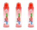 Produktbild: adidas für Women fun sensation Deodorant Deo Spray , 3x150ml EAN3607347419853