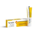 Produktbild: Terzolin 2% Creme: pilzabtötendes Arzneimittel bei seborrhoischer Dermatitis oder Ekzem und Kleienpilzflechte (Pityriasis versicolor). Wirkstoff: 2% Ketoconazol