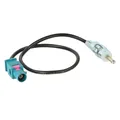 Produktbild: Antennenadapter Fakra - DIN passend für VW Audi Seat Skoda Mercedes ab 2002