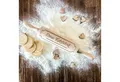 Produktbild: Spruchreif® Nudelholz Nudelholz mit Gravur, Teigroller aus Holz, Teigausroller Backzubehör, Nudelholz mit Prägung, tolle Geschenkidee