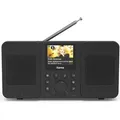 Produktbild: Hama Digitalradio DIR10, DAB+/Internetradio/Bluetooth® RX/App (00054257) - Schwarz